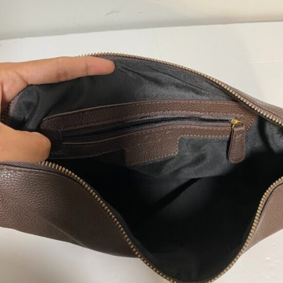 BCBG Paris Dark Brown Women's Clutch Crossbody Bag Medium - Picture 10 of 10